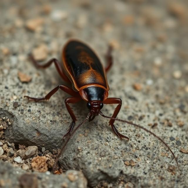 German Roach close up
