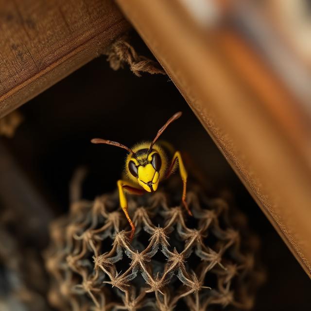 Yellow Jacket close up
